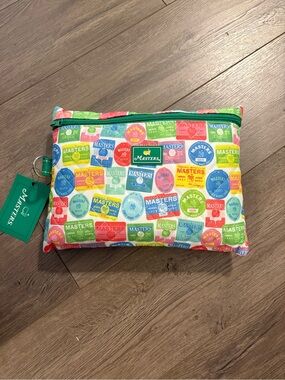 2026 Masters Scout Logo Multicolor Zip Pouch